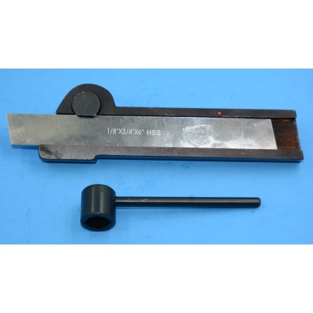 PARTING TOOL HOLDER AND BLADE FOR LARGE LATHE 3/4 x 6